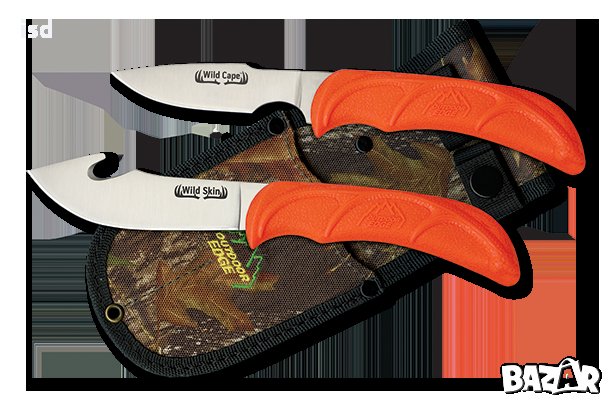 Комплект ловни ножове WR-1C WILD-PAIR HUNTING OUTDOOR EDGE, снимка 1 - Ножове - 29390189