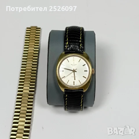 Колекционерски механичен часовник Zenith Sporto 28800, снимка 5 - Мъжки - 51269583