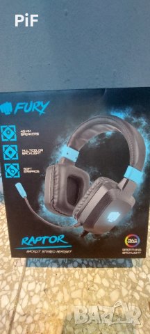 Слушалки Fury Raptor (НОВО), снимка 3 - Слушалки и портативни колонки - 42516762