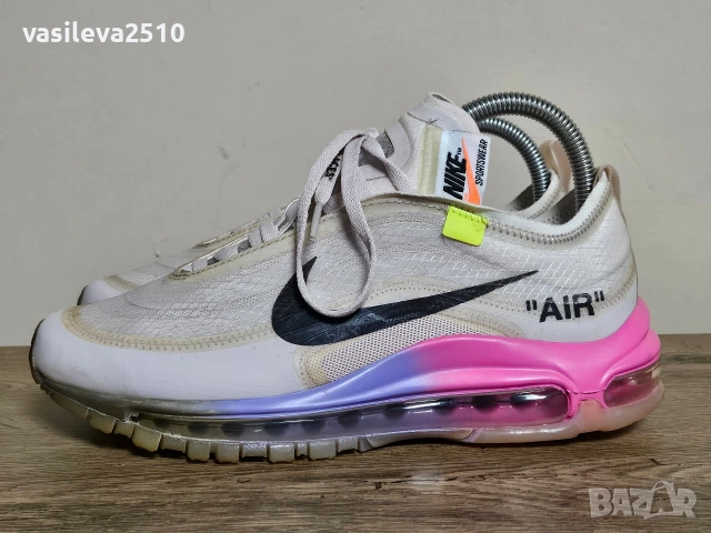 Nike Serena Williams x Off-White оригинални лимитирани дамски маратонки , снимка 9 - Маратонки - 53893078
