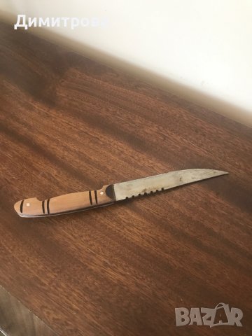 Кован ловен нож, кухненски сатър, снимка 3 - Ножове - 42527629