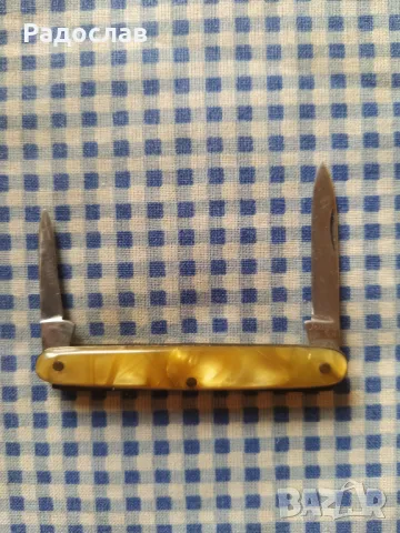 старо малко ножче Solingen , снимка 5 - Ножове - 49958072