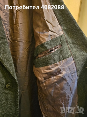 Сако Hugo Boss мъжко палто преходно . Размер L, състав вискоза., снимка 4 - Якета - 53238407