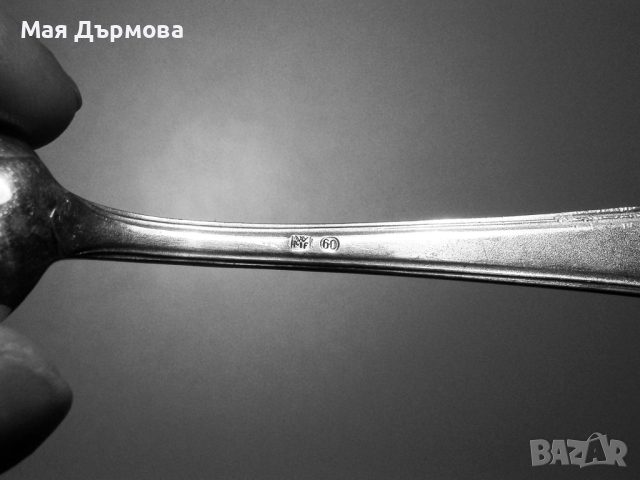 комплект 6 броя лъжички WMF - Германия, снимка 4 - Антикварни и старинни предмети - 44518312