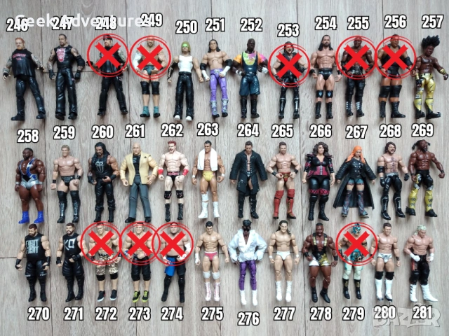 Екшън Фигурки WWE Кеч Pro-Wrestling Action Figures Ambrose Reigns Cena 2/2, снимка 8 - Колекции - 46527048