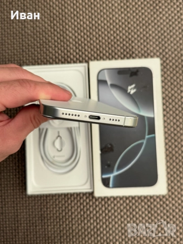 100% 256•iPhone 16 Pro max*ЛИЗИНГ 72лв/м айфон 16 про макс 256, снимка 5 - Apple iPhone - 51543380