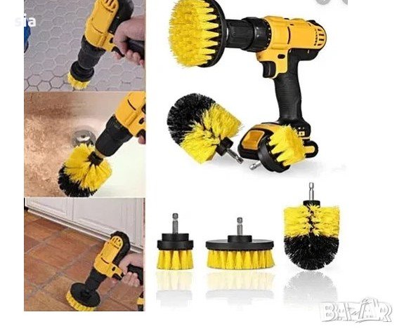 Четки за джанти, Комплект четки за почистване, снимка 6 - Аксесоари и консумативи - 31884205