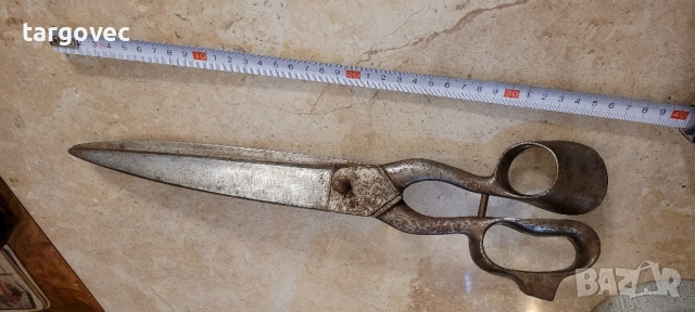 огромна старинна ножица внос Франция, снимка 2 - Други инструменти - 52300469