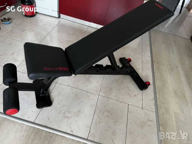 Професионална лежанка за дъмбели и коремни преси, снимка 2 - Фитнес уреди - 29634352