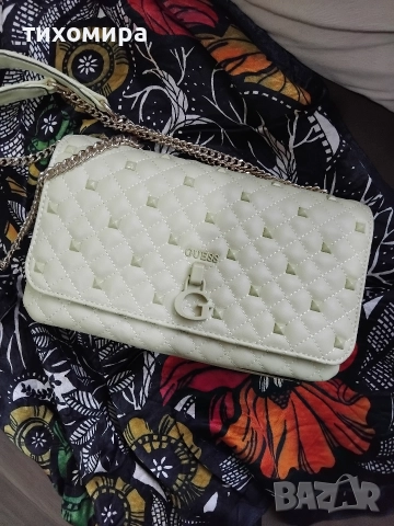 Чанта Guess с къса и дълга дръжка, снимка 4 - Чанти - 52915067