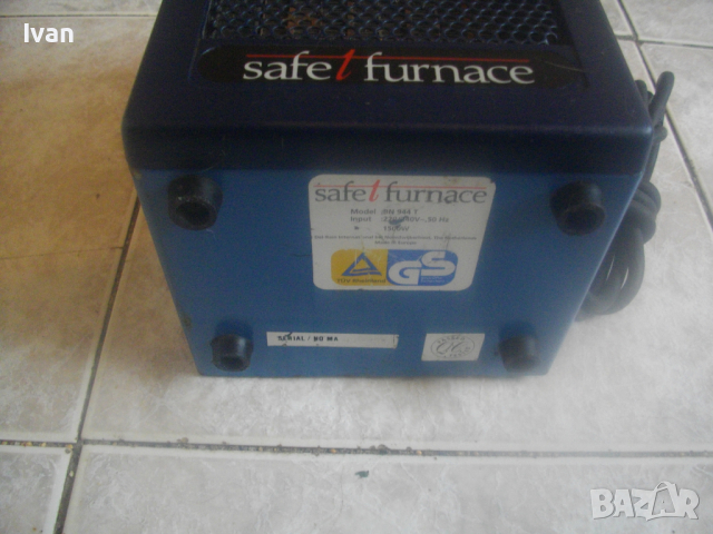 1,5 KW/1500W-Холандски Мини Ел.Отоплител Печка Строителна-Старо Качество-Отличен-10-29Градуса Целзий, снимка 11 - Други инструменти - 44817554