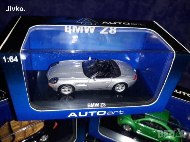 BMW PORSCHE CHEVROLET CHRYSLER VOLKSWAGEN  1.64 AUTOART  , снимка 4 - Колекции - 36920821