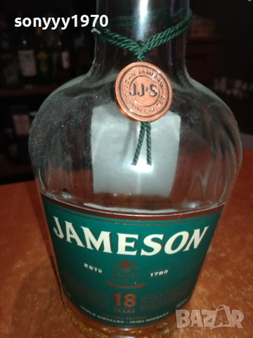 jameson 18-празно шише за колекция 2310251243, снимка 5 - Колекции - 52153628