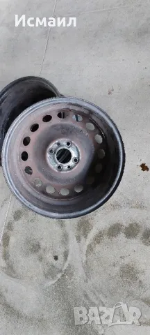 Железна джанта за Фият Добло,Пунто 15ц, снимка 7 - Гуми и джанти - 49937491