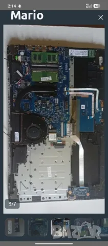 дъно лаптоп HP 17-ca0000ns , снимка 3 - Дънни платки - 55983927