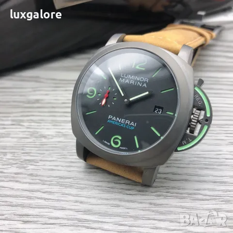 Мъжки часовник PANERAI Luminor Marina Americas Cup с автоматичен механизъм, снимка 4 - Мъжки - 49559138