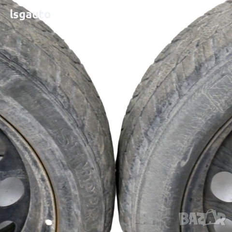 Стоманени джанти 5x120 с гуми R16 BMW 1 Series (E87) 2004-2011 ID: 158785, снимка 3 - Гуми и джанти - 53955566