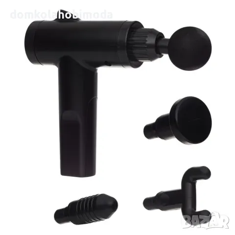 Акомулаторен Масажор 6 степени, 4 приставки,22х6,5х23 см,, снимка 2 - Масажори - 48010130