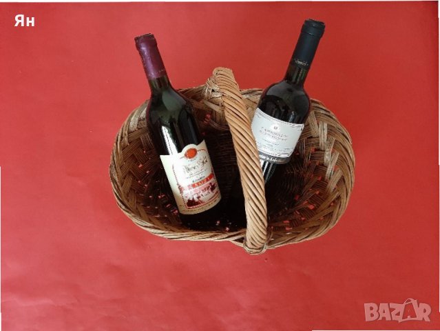  Стара Ретро Дървена Кошница от Ракита/Върба от 1940-те , снимка 2 - Други - 35441527