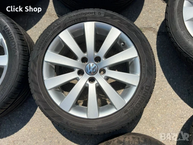 5х112 17 Джанти Volkswagen Golf Caddy Passat Touran 5x112 Фолксваген Голф Пасат Тоуран Кади, снимка 6 - Гуми и джанти - 50868313