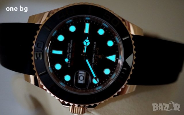 Rolex Yacht Master Pink Gold, снимка 4 - Луксозни - 42251964