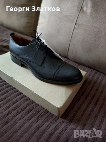 Обувки половинки номер 43, естествена кожа , снимка 4 - Маратонки - 51286377