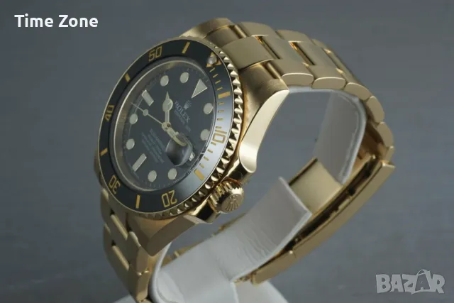 Rolex Submariner 40mm Yellow Gold Black Dial Ceramic Automatic Различни Варианти, снимка 6 - Мъжки - 48183672