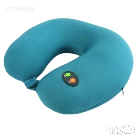 Масажна въглавница от мек дишащ материал /  Размер: 30 х 30 х 10 см/ Захранване: Батерии 1.5V, AA х , снимка 5 - Масажори - 53933026