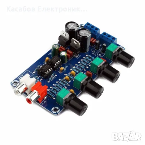 XH-M164 Стерео предусилвател + еквалайзер NE5532, снимка 3 - Друга електроника - 47913671