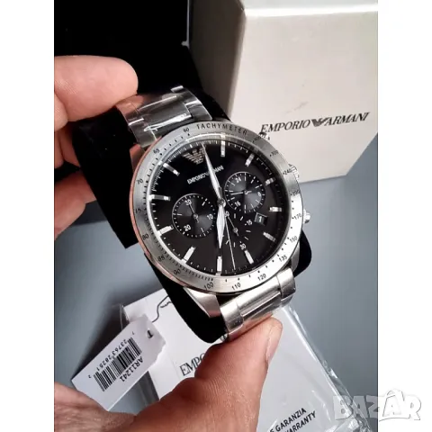 Emporio Armani AR11241 Mario Chronograph, снимка 3 - Мъжки - 47393336