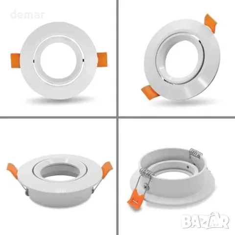 6 LED вградени GU10 спота COOINJOY 240V, снимка 5 - Лед осветление - 55776028