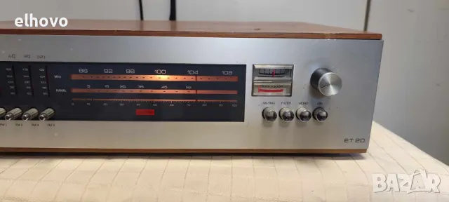 Стерео тунер Klein+Hummel ET 20, снимка 3 - Ресийвъри, усилватели, смесителни пултове - 47300781