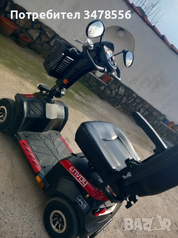 инвалидна електрическа количка ( четириколка), снимка 3 - Инвалидни скутери - 53974424