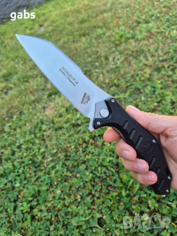 Руски сгъваем нож НОКС Кондор 2С, снимка 9 - Ножове - 52146680
