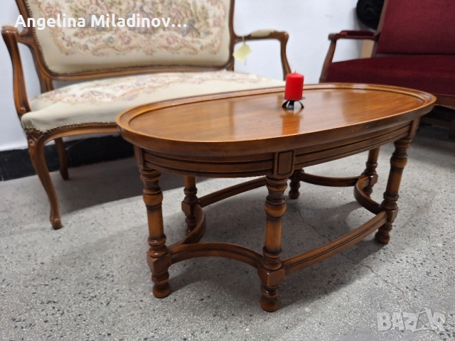 Винтидж маса за всекидневна , снимка 4 - Маси - 51598100