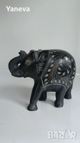 Индийски слончета от естествен камък , гранит. , снимка 5 - Статуетки - 53288604