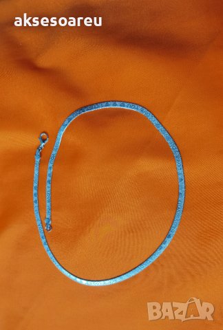 Ново колие медальон метална плоска верижка Love You модни бижута за подарък за Свети Валентин медаль, снимка 12 - Колиета, медальони, синджири - 38330902