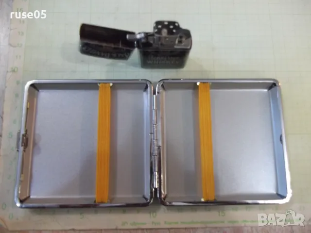 Комплект "Jack Daniels" - запалка и табакера, снимка 8 - Колекции - 48803330