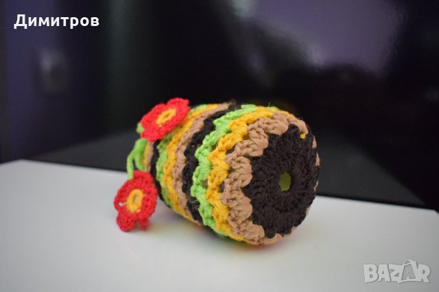 Красиви ръчно плетени вази, снимка 6 - Вази - 32188846