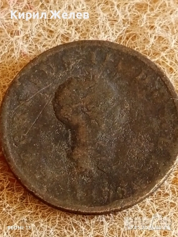 Стара монета пени Великобритания рядка за КОЛЕКЦИЯ ДЕКОРАЦИЯ 53160, снимка 10 - Нумизматика и бонистика - 53129017