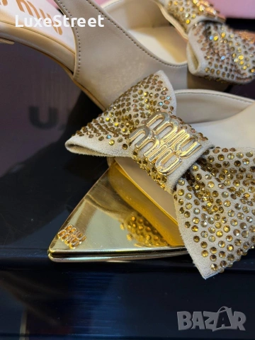 MIU MIU 🤍Дамски Сандали , снимка 3 - Сандали - 54137258