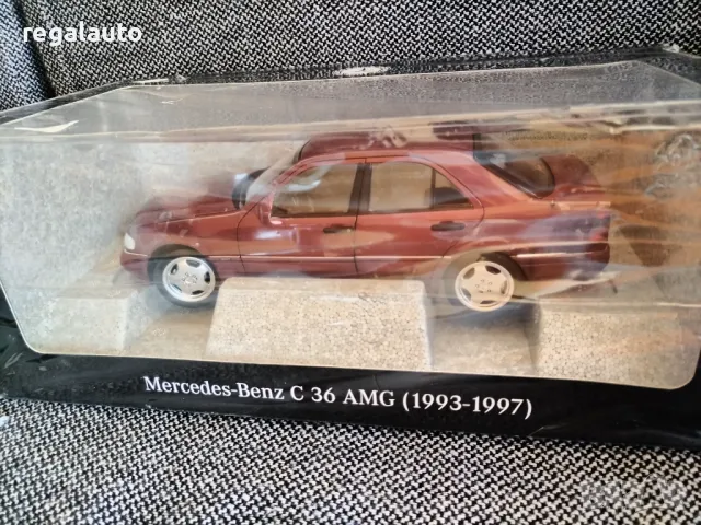 B66040706,умален модел die-cast Mercedes-Benz C 36 AMG Limousine W 202 (1993-1997),1:18, снимка 8 - Колекции - 47492084