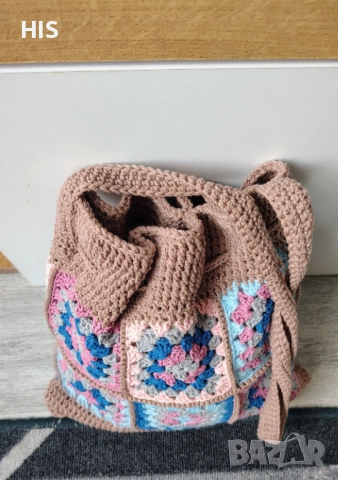 Дамски чанти плетени, хендмейд, различни цветове и модели, снимка 14 - Чанти - 42486916