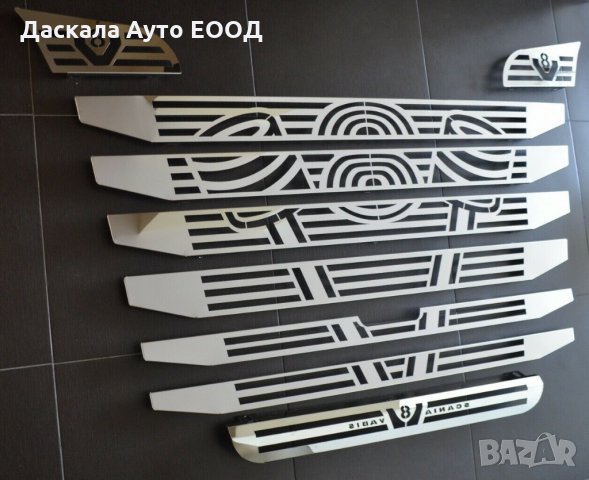 Комплект декорация за предна решетка на Скания SCANIA R 2010-2016г., снимка 2 - Аксесоари и консумативи - 35614267