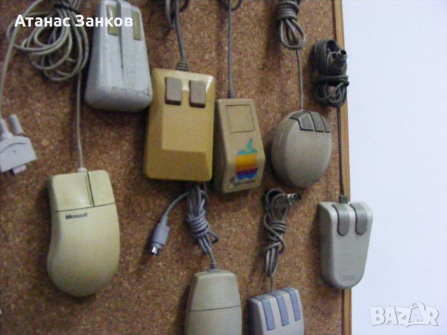Ретро мишки Microsoft Bus Mouse 80-те години, снимка 7 - Клавиатури и мишки - 35442570