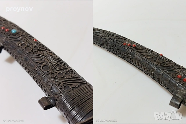 Алжирски ханджар, снимка 5 - Антикварни и старинни предмети - 54306296