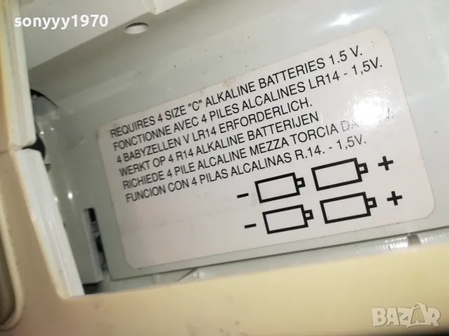 марков ретро касетофон с микрофон за колекция 2203251633, снимка 8 - Радиокасетофони, транзистори - 49597174
