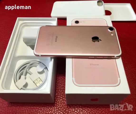 Apple iPhone 7 128Gb Rose gold Фабрично отключен, снимка 6 - Apple iPhone - 48799242