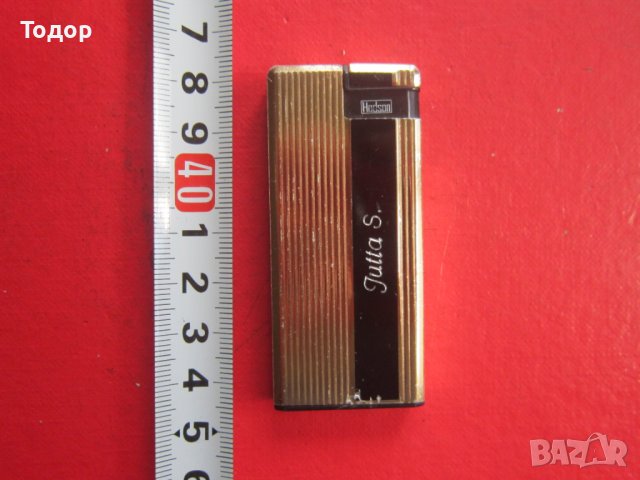 Позлатена запалка Хадсън 