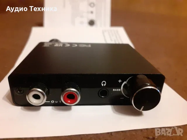 Преобразувятел на сигнала от цифров в аналогов. DAC 192 Hz, 24 Bit. Корекции Volume и BASS., снимка 5 - Други - 48071716
